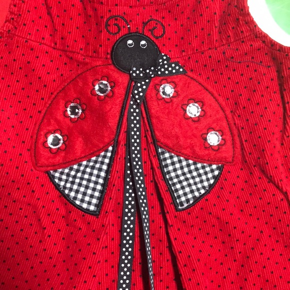 Rare Editions Lady Bug Dress - Picture 2 of 4